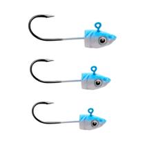 Anzóis Jig Head Leves 5 Peças Para Isca De Minhoca Macia, Acessórios De Pesca Para Bass, Rockfish,