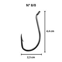 Anzol 12146 black nickel marine sports