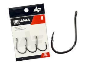 Anzol Albatroz Iseama Black Nº 18 - 6 Peças