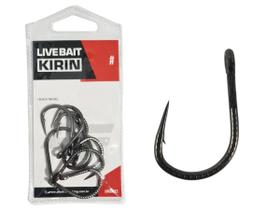 Anzol Albatroz Live Bait Kirin Nº 3/0 - 12 Peças Anzol Albatroz Live Bait Kirin Nº 3/0 - 12 Peças