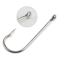 Anzol Argola Para Pesca Profissional em Aço Galvanizado Nº5 Caixa com 50 Unidades