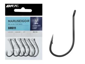 Anzol BKK Maruseigo-R Black Niquel BM011 Nº04 - Cartela C/ 8 Peças