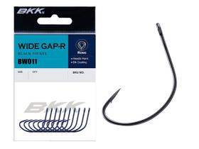 Anzol BKK Wide Gap-R Black Niquel BW011 Nº1/0 - Cartela C/ 7 Peças