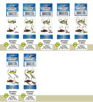 Anzol boias barao anzol p/pesca c/massa