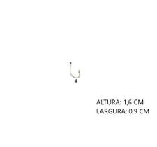 Anzol carpeiro branco 12147
