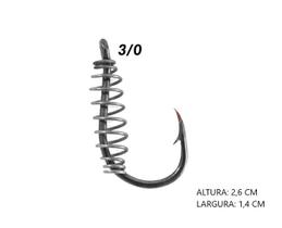 Anzol carpeiro com mola 12147 com 6 unidades
