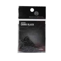 Anzol Chinu Black - Pesca Brasil 10 Anzol Chinu Black - Pesca Brasil 10