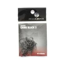 Anzol Chinu Black - Pesca Brasil Anzol Chinu Black - Pesca Brasil