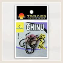 Anzol chinu black technes - c/ 10 unid