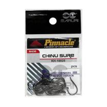 Anzol Chinu Sure Cartela com 20 - Pinnacle N. 8