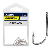 Anzol Crown Cristal Niq. 16 C/10 - Crown Anzol Crown Cristal Niq. 16 C/10 - Crown