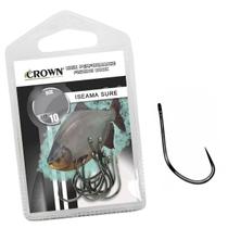 Anzol Crown Iseama Sure Black Nº 16 - 10 Peças