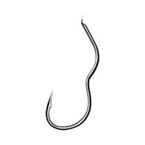 Anzol De Pesca Automático Com Virada 20 Peças 1-14 Ganchos De Aço Carbono Antiderrapantes Offset