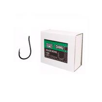 Anzol de Pesca Chinu Aço Carbono Nº 5 Black Nickel - Marine Sports - 100 Peças