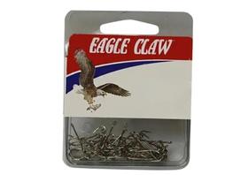 Anzol de pesca eagle claw 3200 cartela com 100 peças N2/0