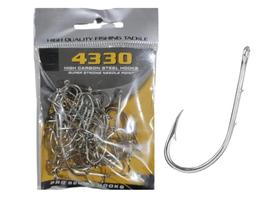 Anzol de pesca marine sports 4330 com 50 peças N10