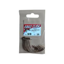 Anzol Eagle Claw 142F Cartela c/ 10 anzois Super resistente