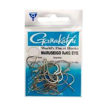 Anzol em Aço Carbono Maruseigo Ring Eye 25un - Gamakatsu Anzol em Aço Carbono Maruseigo Ring Eye 25un - Gamakatsu