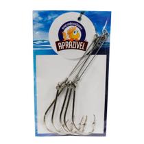 Anzol em Aço Inox Para Traíra 4330 5un - Aprazível