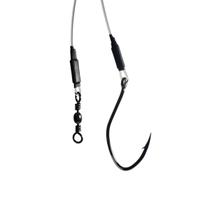 Anzol Encastoado Nylon 80cm 268lbs Com Anzol Crown Super Cat Fish 12/0 1un