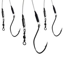 Anzol Encastoado Nylon 80cm 268lbs Com Anzol Crown Super Cat Fish 12/0 3un Anzol Encastoado Nylon 80cm 268lbs Com Anzol Crown Super Cat Fish 12/0 3un