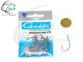 Anzol Gamakatsu Maruseigo Ring Eye n.20 (Cartela com 25 unidades) Anzol Gamakatsu Maruseigo Ring Eye n.20 (Cartela com 25 unidades)