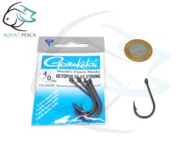 Anzol Gamakatsu Octopus SE 4X STRONG 4/0 (Cartela com 6 unidades)