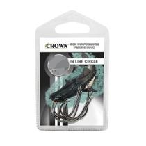 Anzol In Line Circle Black - Crown N 5/0