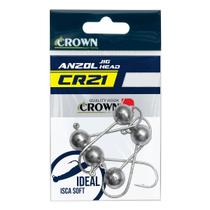 Anzol Jig Head Crown CR21 N1 5g Cartela com 5 Jigs