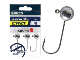 Anzol Jig Head Crown CR21 TN Nº 4/0 (15gr) - 3 Peças