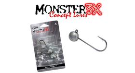 Anzol Jig Head Super Ball 6/0 17gr - Monster 3X