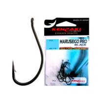 Anzol Kenzaki Maruseigo Pro Black 116F Tamanho 8 com 10 Unidades