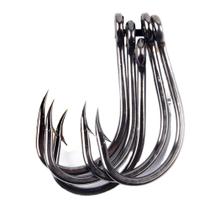 Anzol Live Bait Black Niquel 5 Peças - Zeeo N 8/0