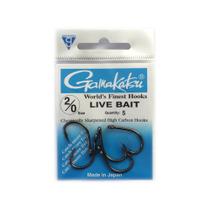 Anzol Live Bait Nº 2/0 5un Pct - Gamakatsu Anzol Live Bait Nº 2/0 5un Pct - Gamakatsu
