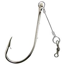 Anzol Lori 4330 Nickel 3/0 Encastoado Simples com Girador 26x4 (12un)