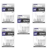 Anzol Marine 12147 Nickel Kit Nº 5/0 6/0 7/0 8/0 9/0 120un Resistente Tambaqui Anzol Marine 12147 Nickel Kit Nº 5/0 6/0 7/0 8/0 9/0 120un Resistente Tambaqui