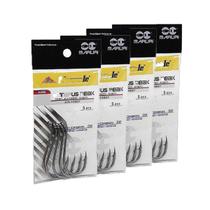 Anzol Maruri Pinnacle Octopus Beak N8/0 20 Unidades Aço Carbono