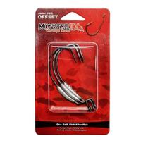 Anzol Monster 3 X Offset Lastreado - 2,5Gr - 3UN