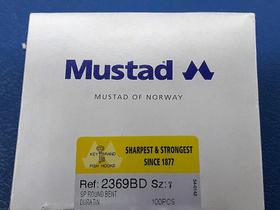 Anzol noruegues mustad 2369 cara certa -número 3 Anzol noruegues mustad 2369 cara certa -número 3