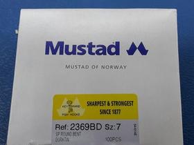 Anzol noruegues mustad 2369 cara certa -número 6 Anzol noruegues mustad 2369 cara certa -número 6