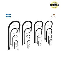 Anzol noruegues mustad 2369 cara certa -