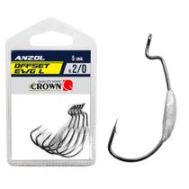 Anzol Offset Ewg Lastreado - Crown N 2/0