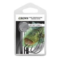 Anzol Offset Ewg Lastreado - Crown N 3/0