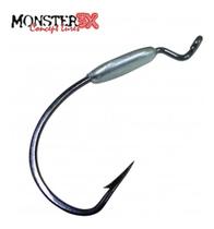 Anzol offset ewg lastreado monster 3x 6/0 3,0gr isca soft - 3 unidades