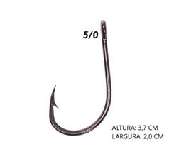 Anzol pacu black aço carbono com 10 unidades Anzol pacu black aço carbono com 10 unidades