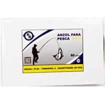 Anzol Para Pesca Tamanho 2 - 320 Peças - RB