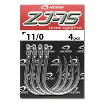 Anzol Para Suporte Hook Jignesis Zj-7S Pesca Aço Inox 11/0