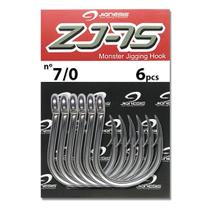 Anzol Para Suporte Hook Jignesis Zj-7S Pesca Aço Inox 7/0 Anzol Para Suporte Hook Jignesis Zj-7S Pesca Aço Inox 7/0
