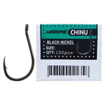 Anzol Pesca Chinu Black Marine Sports N 6 - 100 Peças