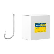 Anzol Pesca Marine Sports 1971N Acabamento em Nickel Caixa Nº8/0 C/50 Unidades